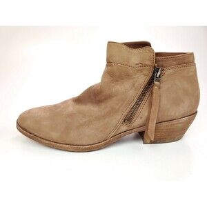 Sam Edelman - Packer Suede Leather Ankle Boots Deep Saddle Women's Size US 10 M